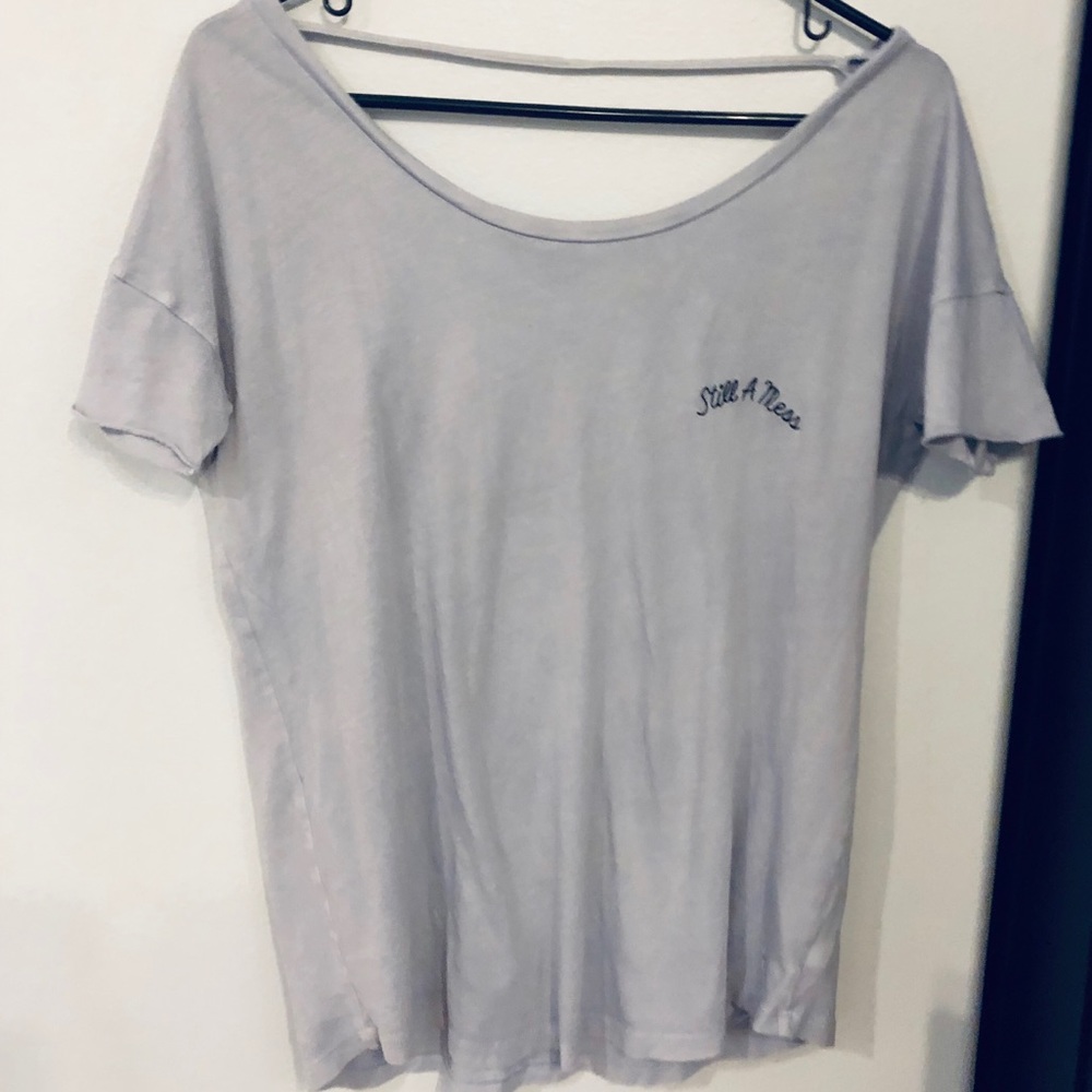 Lavender Boyfriend Tee